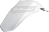 Rear Fender - White - For 02-14 Yamaha YZ125 YZ250