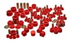 Red Hyper-Flex Master Bushing Set - For 02-09 Nissan 350Z / 03-07 Infiniti G35 Coupe