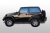 2 Piece Fast Back Hard Top Fits 07-18 Jeep Wrangler JK 2 Door