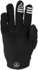 Answer 25 Aerlite Gloves Black/White Youth - XL - Ultra lightweight premium youth gloves