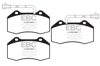 Redstuff Front Brake Pads - For 14+ Alfa Romeo 4C 1.75 Turbo