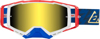 Answer ARC Bolt Goggles Red/White/Blue/Gold - Adult - Premium goggles with anti-fog lens