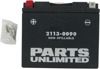 AGM Maintenance Free Battery 215CCA 12V 10Ah Factory Activated - Replaces YT12B4/YT12B-BS