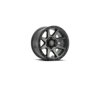 ICON Rebound 17x8.5 Titanium Wheel 6x5.5 0mm Offset - For 6x5.5 bolt pattern, 0mm offset