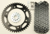 V3 Chain & Sprocket Kit Black RX Chain 520 16/47 Black Steel - For 06-10 Suzuki GSX-R750