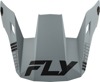 FLY RACING Rayce Helmet Visor Matte Grey XS-LG - Replacement visor for Rayce Helmet