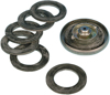 10 Pack "Thick" Fuel Cap Gaskets - 1/8" Thick, 2.275" OD, 1.425" ID - For 77-84 Harley FX, FXE, FL, FLH, Sportster