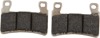 Semi-Metallic Brake Pads - For 13-15 Kawasaki ZX6R