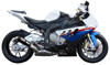 Black Velvet GP Slip On Exhaust - for 10-14 BMW S1000RR