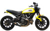 Black Velvet GP Slip On Exhaust - Fits Many 15-22 Ducati Scrambler 800