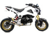 Black Center GP Full Exhaust - For 13-16 Honda Grom