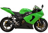 Black Velvet GP Slip On Exhaust - For 05-06 Kawasaki ZX6R/RR