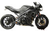 Black Velvet GP Slip On Exhaust - for 08-10 Triumph Speed Triple