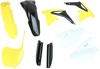 Full Plastic Kit - Yellow - For 08-17 Suzuki RMZ450