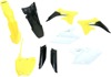 Full Plastic Kit - Yellow - For 08-17 Suzuki RMZ450