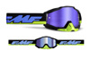 FMF PowerBomb Talladega Goggle w/Mirror Blue Lens