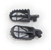 Wide MX Foot Pegs - Standard Height Chromoly - For 10+ RMZ 250/450