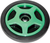 PPD Idler Wheel 6.38" x 0.75" Green For Arctic Cat Models - Fits Arctic Cat snowmobiles (multiple models)