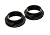 Universal 2-3/16in ID 3in OD 1in H Black Coil Spring Isolators (2 per set)