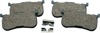 Rear Organic Brake Pads Replaces H-D 41300033 - For 14 Up Trike Models