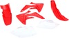 Red/White Plastic Kit - For 07-17 Honda CRF150R/B