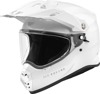 FLY Racing Trekker Solid Helmet White X-Small - ECE/DOT approved dual sport helmet