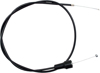 Black Vinyl Throttle Cable - For Suzuki RM125/250