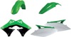 Green Plastic Kit - For 09-11 Kawasaki KX450F