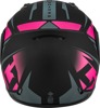 GMAX MD-04S Sector Snow Helmet w/ Elec Shield For X-Large - Matte Black/Pink Helmet For X-Large