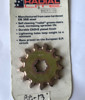 12t Front Counter Shaft Steel Sprocket