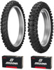 MX33 80/100-21 & 100/100-18 Tire Kit - w/ HD Sedona Tubes