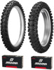 MX3S 80/100-21 & MX33 120/80-19 Tire Kit - w/ HD Sedona Tubes