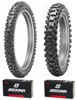 MX53 80/100-21 & 120/90-18 Tire Kit - w/ HD Sedona Tubes