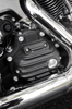 Gear Box Cover 6SPD Ribbed - Black - For 06-17 Harley-Davidson
