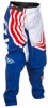 FLY RACING Youth F-16 Pants Red/White/Blue Size 26 - Durable youth riding pants in size 26