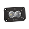 S2 Pro Work/Scene Pattern Flush Mount LED Work Light - Clear