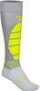 Fly Racing Snow Performance Coolmax Socks Grey/Hi-Vis SM/MD - Cold weather performance socks