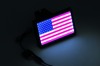 Kuryakyn Freedom Flag LED Hitch Cover Black