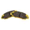 Rear Yellow Brake Pad Set - For 15-17 Polaris Slingshot Base 2.0L