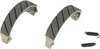 Grooved Organic Brake Shoes