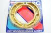 Grooved Organic Brake Shoes