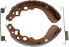 Grooved Organic Brake Shoes