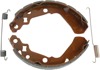 Grooved Organic Brake Shoes - For 91-01 Suzuki King Quad 300