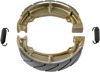 Grooved Organic Brake Shoes