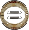 Grooved Organic Brake Shoes