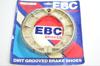 Grooved Organic Brake Shoes - 160 x 25 mm