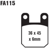 Standard Organic Brake Pads - KTM Gas Gas Ducati Husqvaran Beta