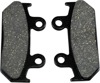 Front Organic Brake Pads