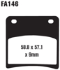 Standard Organic Brake Pads