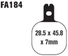 Standard Organic Brake Pads